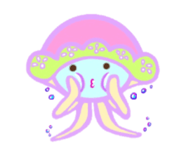 Pulmo of the jellyfish sticker #11102174
