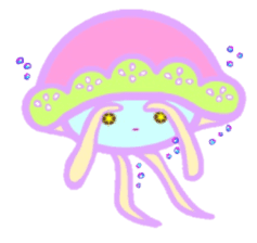 Pulmo of the jellyfish sticker #11102178