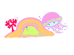 Pulmo of the jellyfish sticker #11102183