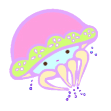 Pulmo of the jellyfish sticker #11102187