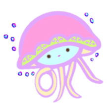 Pulmo of the jellyfish sticker #11102189