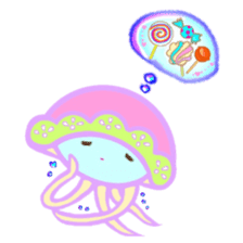 Pulmo of the jellyfish sticker #11102190