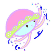 Pulmo of the jellyfish sticker #11102191