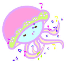 Pulmo of the jellyfish sticker #11102195