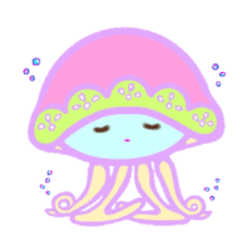 Pulmo of the jellyfish sticker #11102196