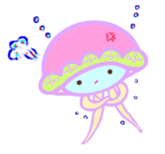 Pulmo of the jellyfish sticker #11102198