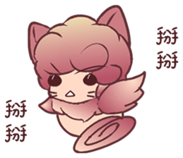 White rot birds sticker #11102244