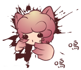 White rot birds sticker #11102268