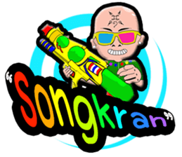 Happy Song Kran Day sticker #11102401