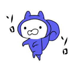 White squirrel. sticker #11102594