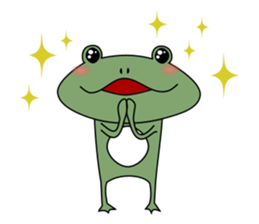 Stickers of Frog sticker #11102965