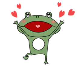 Stickers of Frog sticker #11102985
