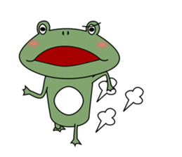 Stickers of Frog sticker #11102987