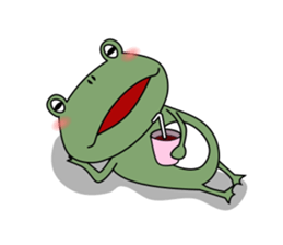 Stickers of Frog sticker #11102996