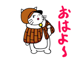 Detective cat  Nyaruman sticker #11103226