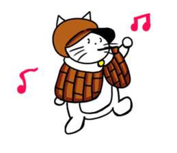 Detective cat  Nyaruman sticker #11103231