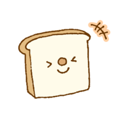 Sticker of cute bread sticker #11103521