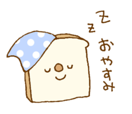 Sticker of cute bread sticker #11103523