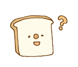 Sticker of cute bread sticker #11103527