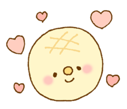 Sticker of cute bread sticker #11103536