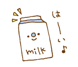 Sticker of cute bread sticker #11103556