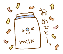 Sticker of cute bread sticker #11103559