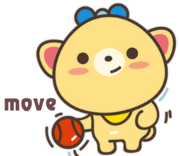 Peanut Dog Sticker English sticker #11103642