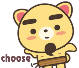 Peanut Dog Sticker English sticker #11103645