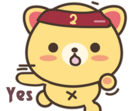 Peanut Dog Sticker English sticker #11103646