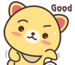 Peanut Dog Sticker English sticker #11103647