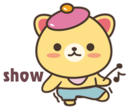 Peanut Dog Sticker English sticker #11103648