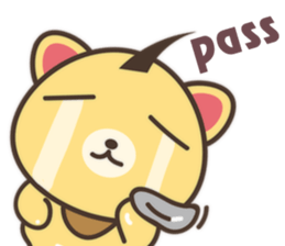 Peanut Dog Sticker English sticker #11103651