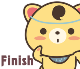 Peanut Dog Sticker English sticker #11103658