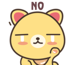 Peanut Dog Sticker English sticker #11103659