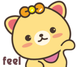 Peanut Dog Sticker English sticker #11103660