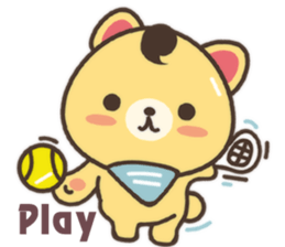 Peanut Dog Sticker English sticker #11103666