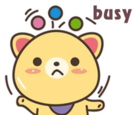 Peanut Dog Sticker English sticker #11103667