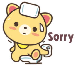 Peanut Dog Sticker English sticker #11103668