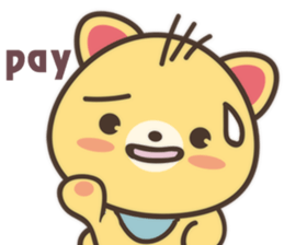 Peanut Dog Sticker English sticker #11103674