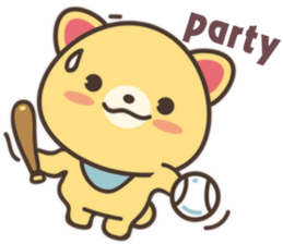 Peanut Dog Sticker English sticker #11103677