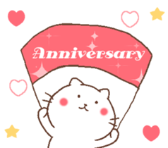 Cat with lovely life. sticker #11103745