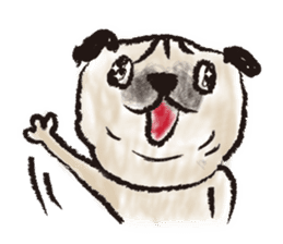 PUG's & Brussels sticker #11103840