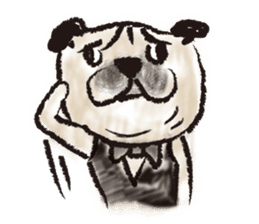 PUG's & Brussels sticker #11103843