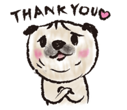 PUG's  & Brussels sticker #11103847