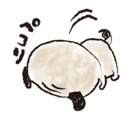 PUG's  & Brussels sticker #11103848