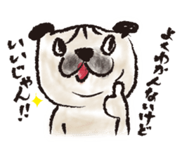 PUG's & Brussels sticker #11103849