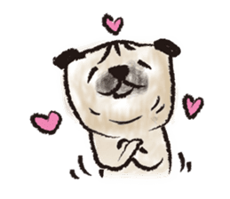 PUG's & Brussels sticker #11103866