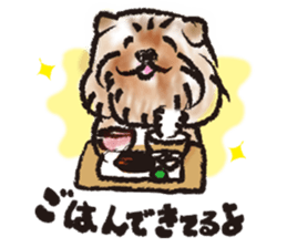 PUG's  & Brussels sticker #11103869