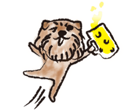 PUG's & Brussels sticker #11103870