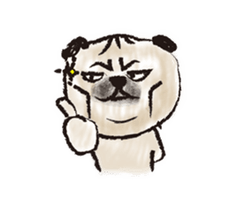 PUG's & Brussels sticker #11103872